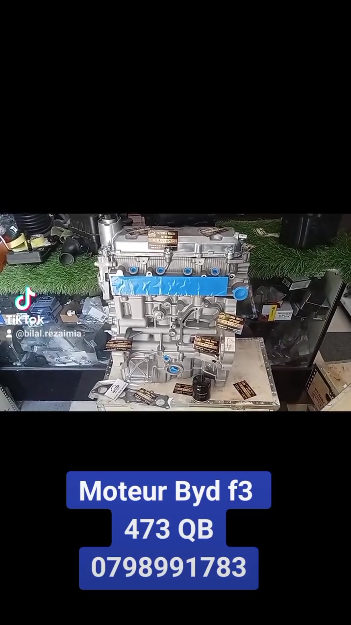 Moteur Byd f3 vvt
473QB
Original Byd
Livration disponible
 Tazougaghet Khanchla 
0798991783


**إذا كنت صاحب هذا الإعلان وتريد حذفه لأي سبب، رجاءا أرسل رسالة إلى الدعم الفني**