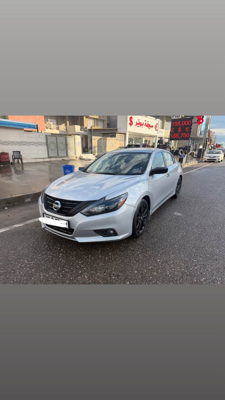 Nissan Altima 2016 SR 
سەنەوی و ژینگەو هەزەی نوێیە تا 25/2/2029
بەناوی خۆمە وەکالەو پەنجە مۆر بەشەرت
مواصفات
گێڕ لە سوکان
بەسمە 
شەغال 
کامێرا
 حاسە 
لایت بیلاد ئیدیشن
شاشە گەورە
بەڕادی خارجی گێر
زینۆن 
ڤۆلیۆم
گێرسوکان
تەحدید سورعە
گێڕو مەکینەو تەبریت و تەقەوڕەقە بە شەرت
5 پارچەی بۆیاغە
رقم الشاصي: 1N4AL3AP7GC280605
ژ.م*********** أربيل, العراق
