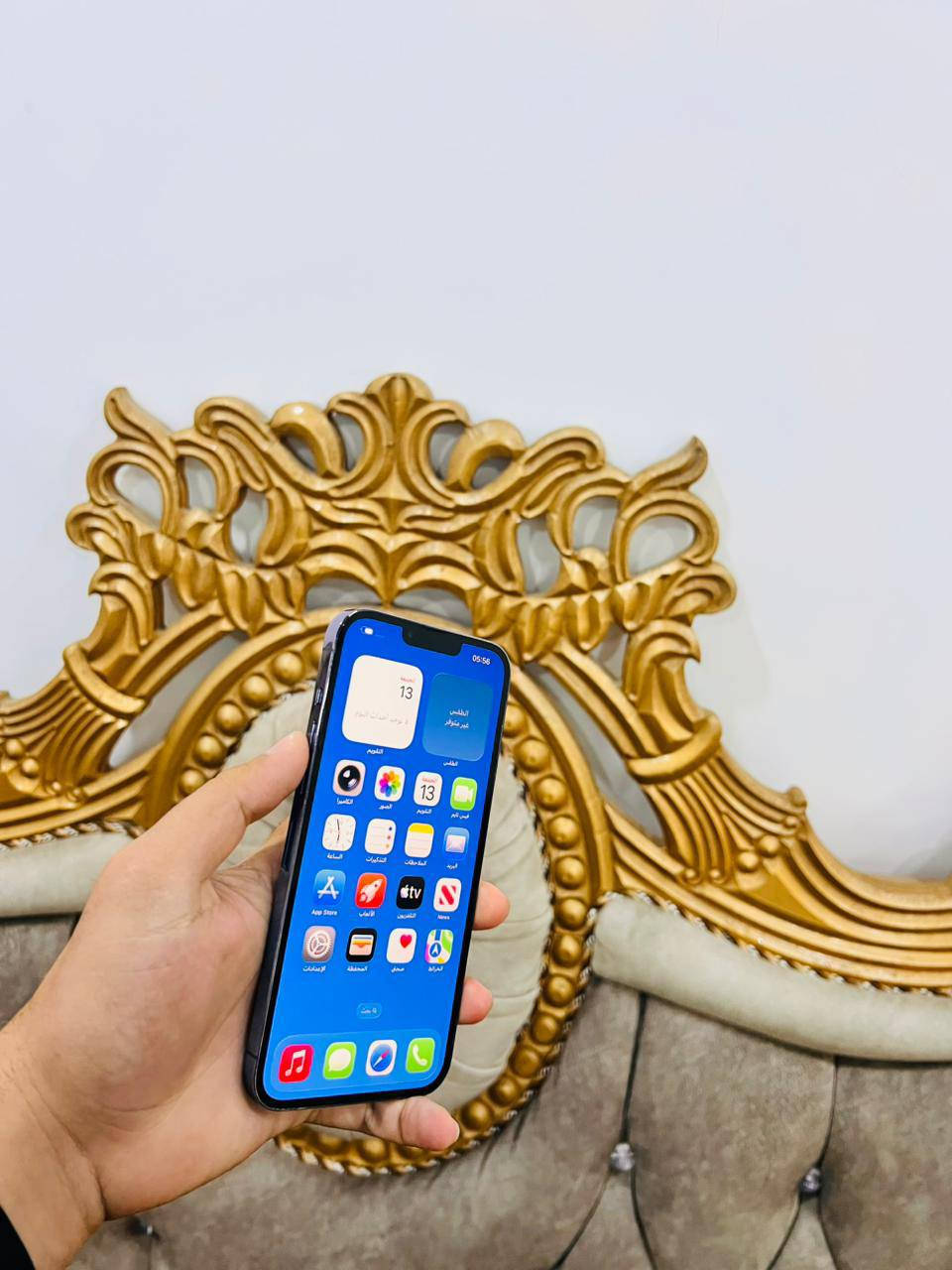ايفون 13 برو ماكس
ذاكره 128
بطاريه93
نموذج M امريكي
نضافه 98%
الجهاز ما مفتوح وتر بروڤ
السعر600 الف 
***********
***********
