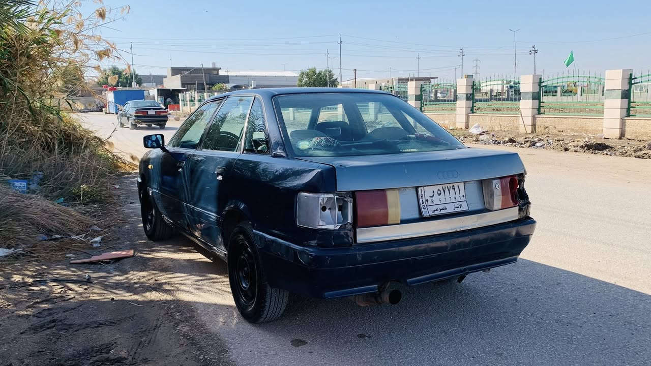 اودي موديل 80 سياره جاهزه مكينه لاتنقيص ولا تبخير حداديه جديده كير اوتماتيك كهربائيات كلها شغاله راعيها بغداد تحويل سياره شوف لعين وسعرها جداً مناسب 14 وبيها مجال شراي خابر خاص ماجاوب سياره مال بيت وجاهزه ترايها وين متريد *********** عنوان بابل حله
