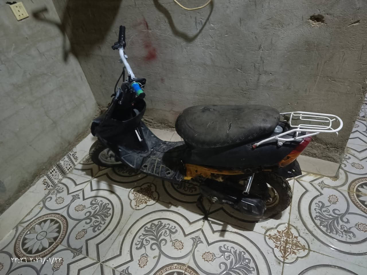 السلام عليكم دراجه بيجي 60 للبيع دراجه طافيه روزها بس بوشو بستم دراجه ماكينتها كل جديد عوسه بسبوش وبستم مكاننا واسط قرب مستشفى الكرامه***********
