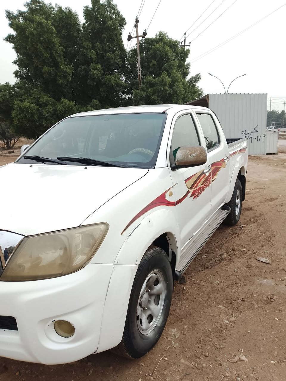 تيوتا فورويل عالي 2011
محرك كاز بلادي كير عادي 
سيارة كاملة مكملة بيهة إدامة كاملة 
بيهة جاملغ جهت السائق 
رقم اربيل الدولي سنوية جديدة 
تريد وكالة تريد تحويل 
السعر 140$
مكاني بغداد 
***********
