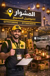 توصيل سريع • ٢٤ ساعة • سامراء