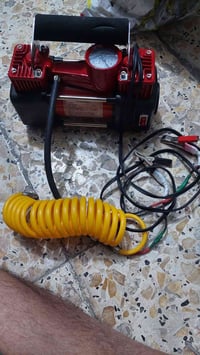 منفاخ اطارات مستخدم فقط على الباتري بدون جداحه  العنوان بغداد الدوره  ...