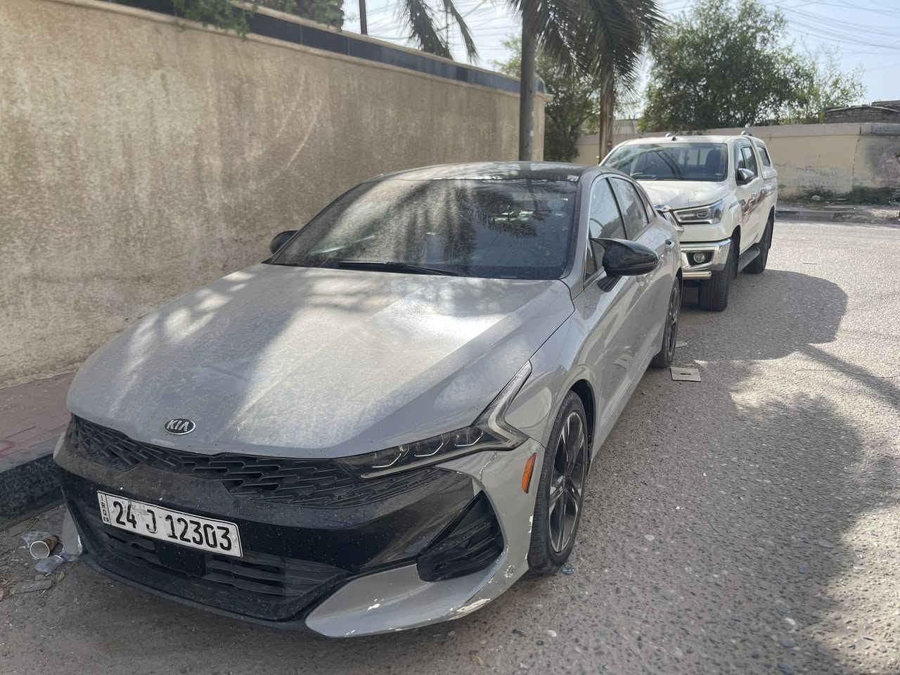 كيا5 جي تي لاين للبيع 2021 رقم دهوك باسمي تحويل سياره حلوه جديده فول مواصفات بانوراما دواخل احمر جلد اعلى فئه فقط التيربو واكف  شغاله تمشي السياره. والدكمه مال تبريد لايسي واكفه حادث امريكه فقط بنيد باقي كفاله ليبل واحد سعره 143 وبي مجال ***********
