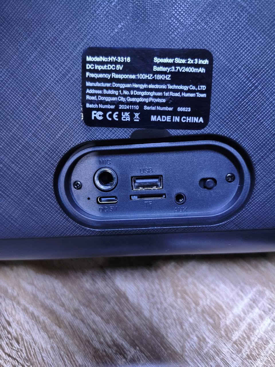 سبيكر ومضخم سعر 20


**إذا كنت صاحب هذا الإعلان وتريد حذفه لأي سبب، رجاءا أرسل رسالة إلى الدعم الفني**