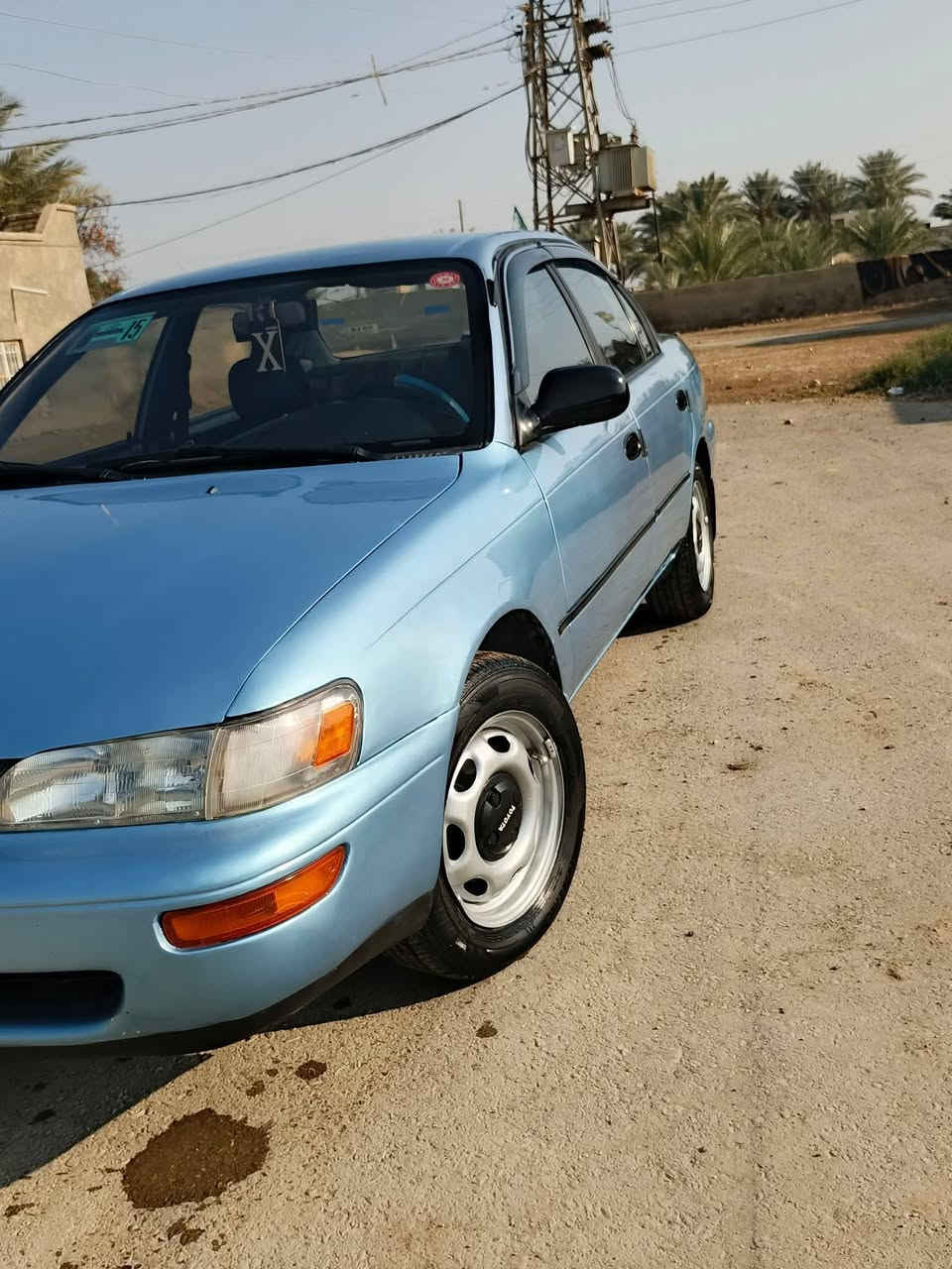 للبيع كورلا  يسرا بلادي موديل 1993 رقم بغداد سنويه ل25 وارد اميركي حادثها بالبك لايتات ما واصله السبير سياره جاهزه  كهربائيات جاهزه صدر جديد محرك 1800 سنتر لك شغال المكان واسط النعمانيه السعر 70 وبيها مجال الاتصال ‏‪***********‬‏
