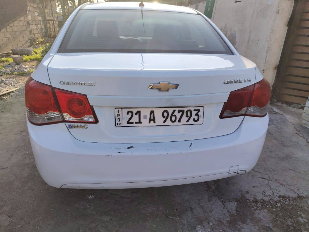 سلام عليكم سياره للبيع شوفرليت كروز مديل 2011بسمي رقم سليمانيه مكينه اوبترا مكفوله
انكليزي مابيها حادث فقط رشات صبغ السعر 74بيها مجال قليل***********
