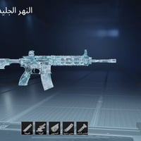 حساب ببجي بي لمفور الثلجيه  لفل ٥ او او ١٢ سلاح أربعه كل مسج للبيع الس...