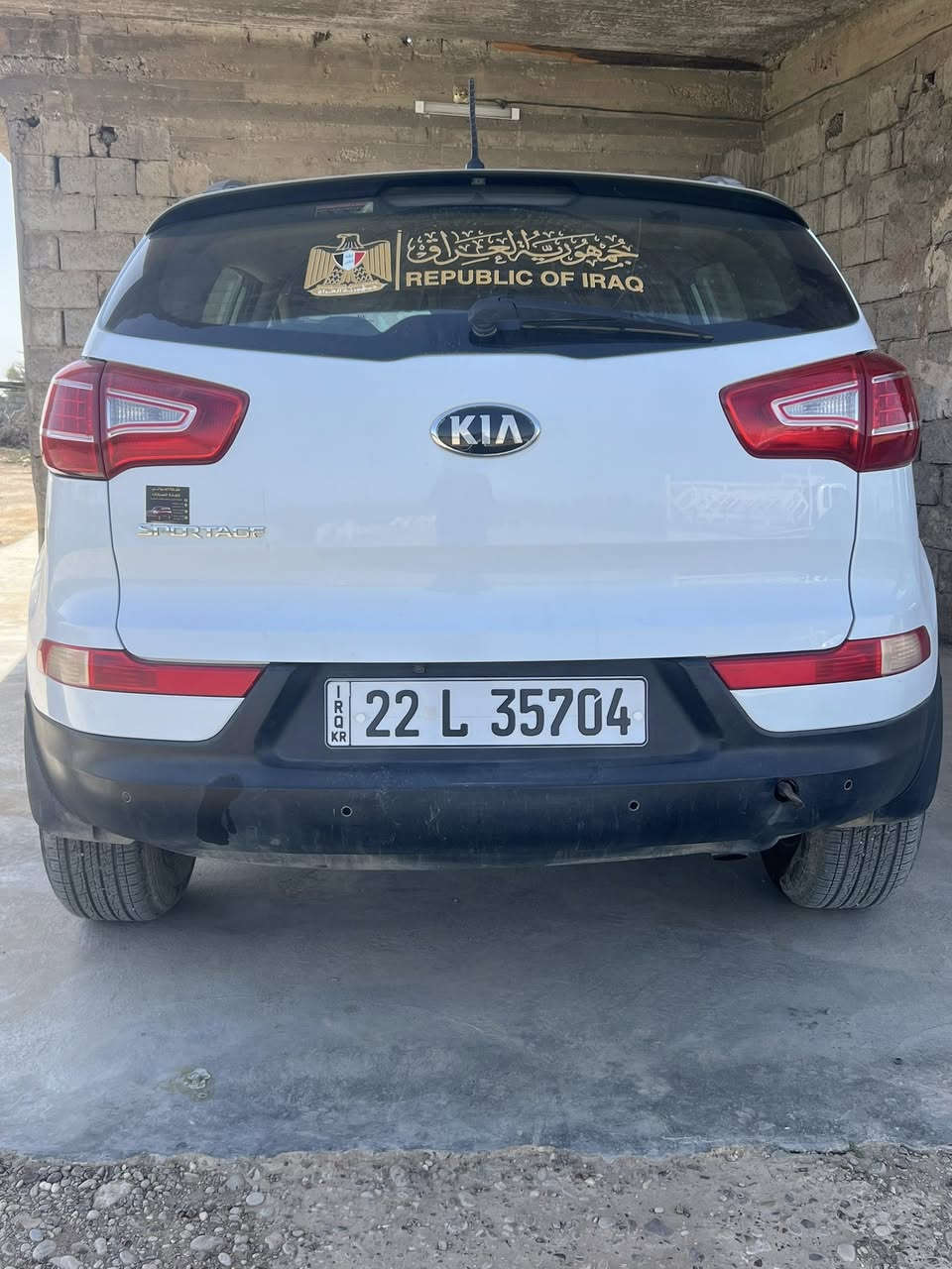 كيا سبورتج سبورتج 2014
بيها أربع قطع ضررر خفيف بس اشخوط ومشتغليهن 
محرك 2400 مكفول بلادي 
كهربائيات تبريد تدفئة كفاله 
سياره ب اسمي ثاني يوم تحويل 
رقم اربيل 
ماشيه 153 الف 
سياره وارد خليجي 

رقم ***********
