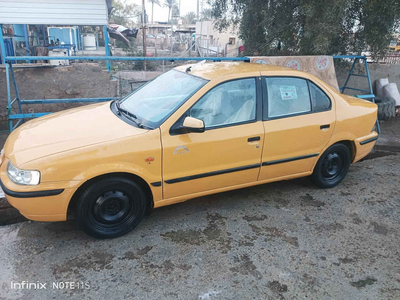 السلام عليكم سمند البيع مديل 11 مكينه وكير وحداديه جدد سنويه جديد مصفره هيه وغرامات الف مامطلوبه مداور ثاني يوم سعره 26 مكان السياره الدوانيه غماس مراوس اراوس حسب القناعه كفاله من الضربه والتبديل بيه رشات صبغ *********** بي واتساب سياره حلوه وجاهز
