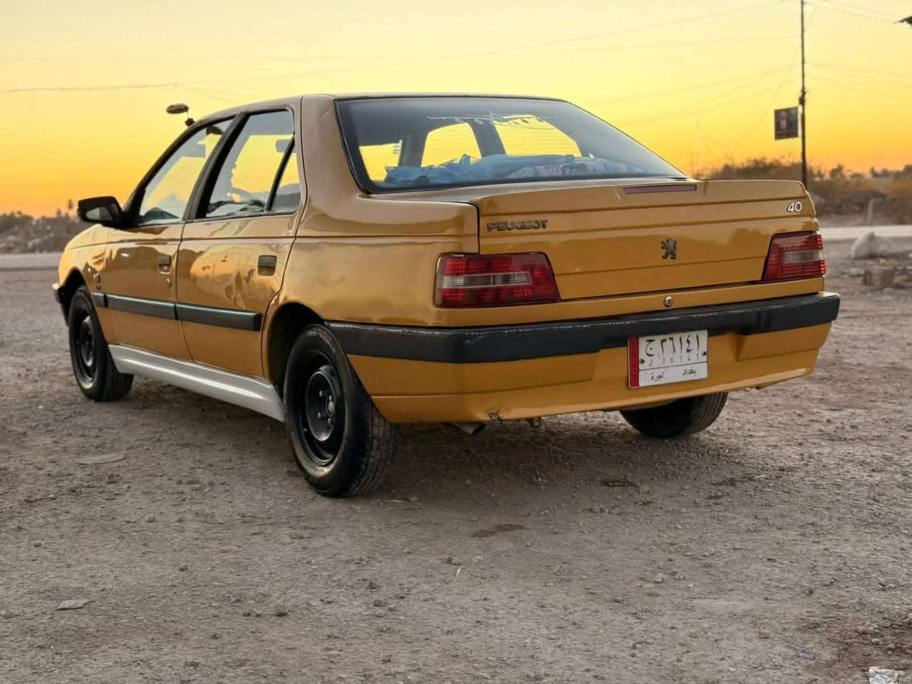 بيجو 405 كير ومحرك فرنسي تخم تاير باتري جديد دينمو جديد تدفئه تبريد تحويل ثاني يوم بيهه فقط جاملغ خلفي فقط  السعر٤٥ اوبيهه مجال لاتصال ‏‪***********‬‏
