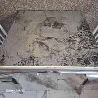 ميز طعام للبيع مناسب مرمر ثكيل وستيل اصلي  07847650134