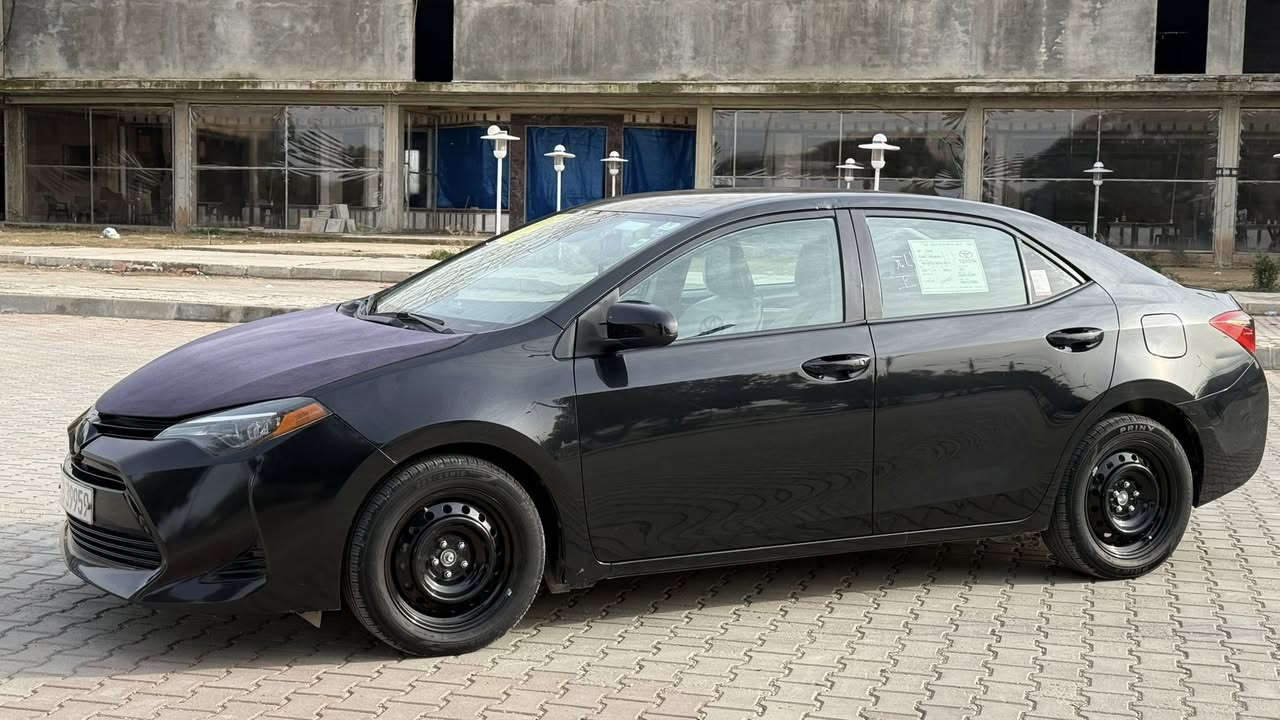 كورلا ١٩ امريكي
حادثها بس بنيد بدوان دواخل بدون شواصي بدون لغد 
سياره ماشيه ٨٧ ميل تخم تاير جديد صدر امامي خلفي 
كله بشرط سنويه هزه جديد تحويل وكاله 
مواصفات le
صور الحادث موجود 
سعر ١٤٣ وبي مجال 
عنوان ديالى خانقين

‭٠٧٧٢ ٧٩٨ ٩٦٢٢‬
