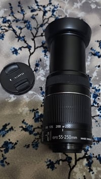 عدسة كانون 55-250 • نضيفه • نجف