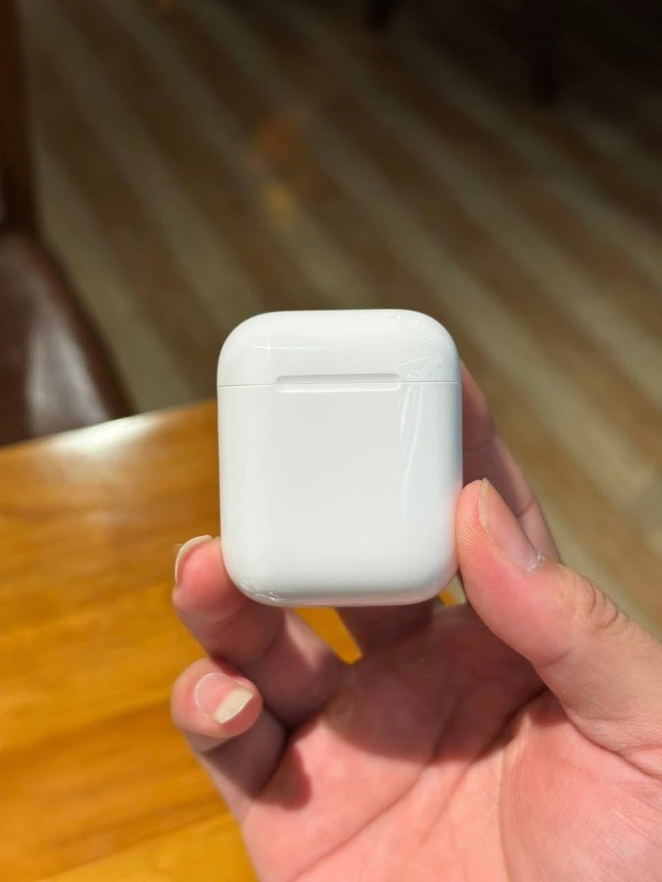 سماعات باله أمريكي Air pods 2 الحديث
اصلي باله أمريكي ، باله مستعمل بس كلش نظيف وياه حافظة هديه مع كيبل شحن ايفون هديه  
ما مفتوح ولا مصلح بطارية قوية صوت قوي 
بإمكانك تفحص قبل الدفع ، اصلي باله 
سعره 20 قفل قفل توصيل مجاني  نظافة 90% قطع محدودة 
للحجز واتس اب فقط ***********
