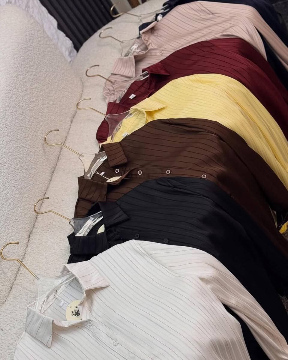 جديدد قميص صيفي اورجنال 
قياس38.40.42.44.46.48.50.52


**إذا كنت صاحب هذا الإعلان وتريد حذفه لأي سبب، رجاءا أرسل رسالة إلى الدعم الفني**