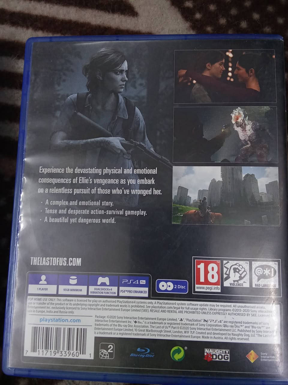 سلام عليكم أقراص بلي 4  للبيع
ريديد ب(25) وذلاست الجزء الثاني (25) عنوان حي اور  متواجد على الوتساب رقم الهاتف 
***********
