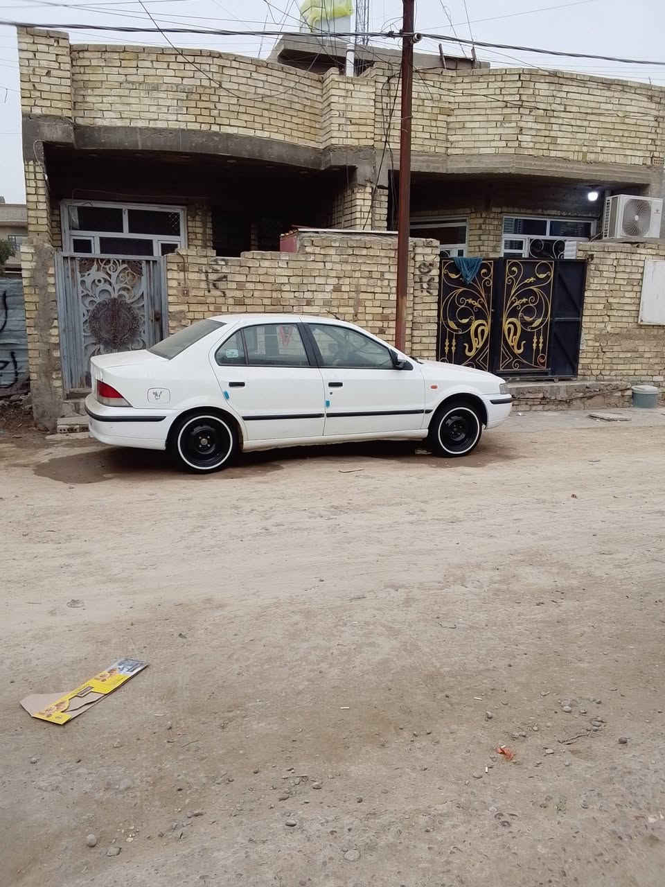 سلام عليكم سياره سمند موديل 2010سياره كفاله صدر خلفي امامي تخم تاير جديد داخل يخبل كشركفاله ولا ضربه غرامه مصفره رقم انكليزي كربلاء رقمه سياره خير من الله مجفته جديد بس كله وكاله شغل كهربائيه شغاله وسياره نصبه وخير من الله السعر 48وبيهه مجال حك الجيه وهاذ رقم تليفوني ***********واني خادم سياره مستعجل عل بيعتهه اريد ابني بيت الله شاهد
