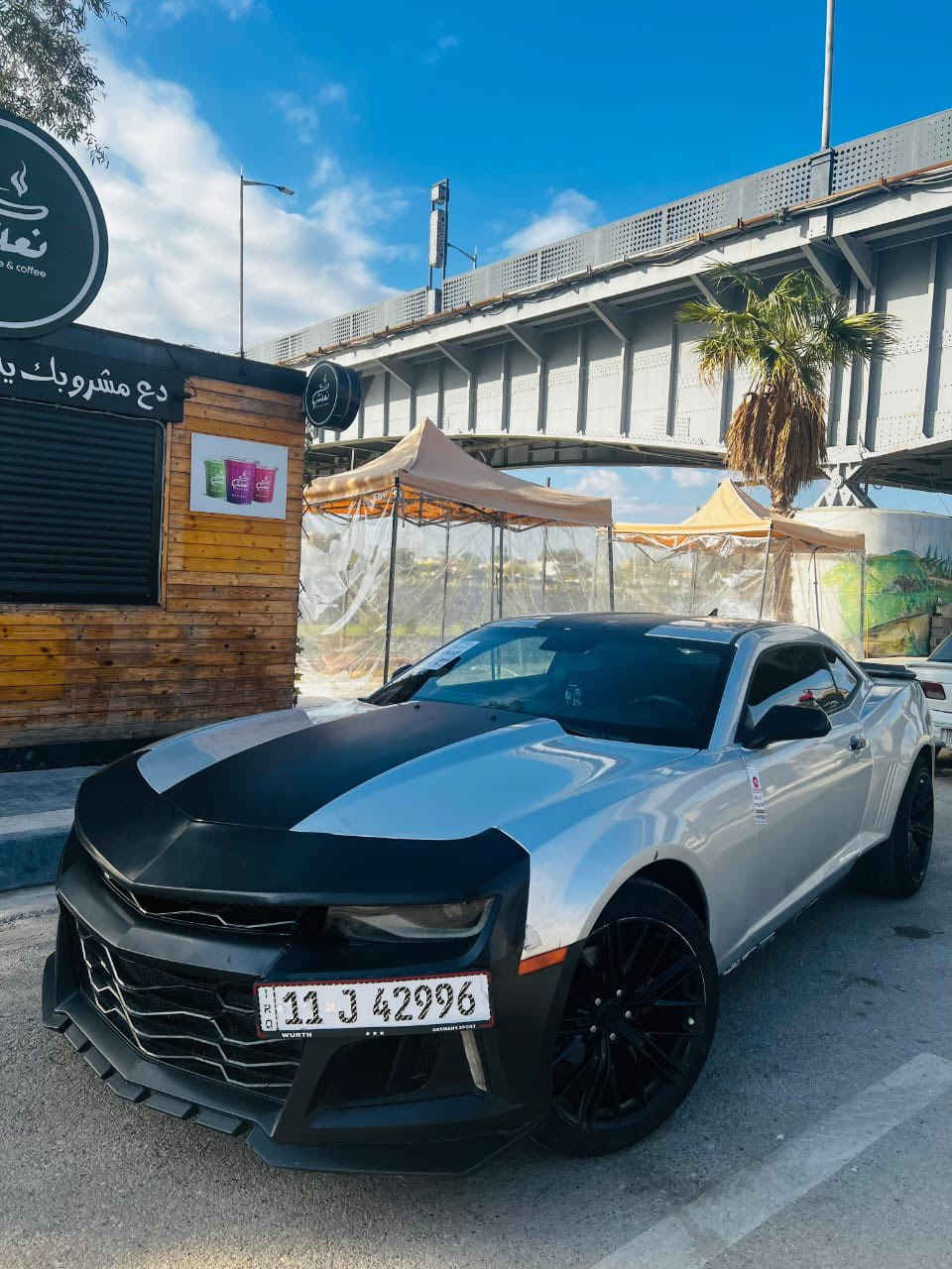 السلام عليكم للبيع كمارو مديل 10محدثه 18رقم بغداد   الجديدمشروع وطني   بسمنه تحويل مباشر
 لون سلفر 
حادث جاملغ خلفي مال امريكه بس اني ابيع احزام 
شرط بدون شواصي بدون كص بدون لغود كفاله 
  كير محرك مكفولات شرط
 تبريد  شغال
 كهربائيات جديده لايت زنون عالي ناصي حداديه حلوه 
للبيع امراوس حسب القناعه 
العنوان ديالى بعقوبة 
لاستفسار ***********
