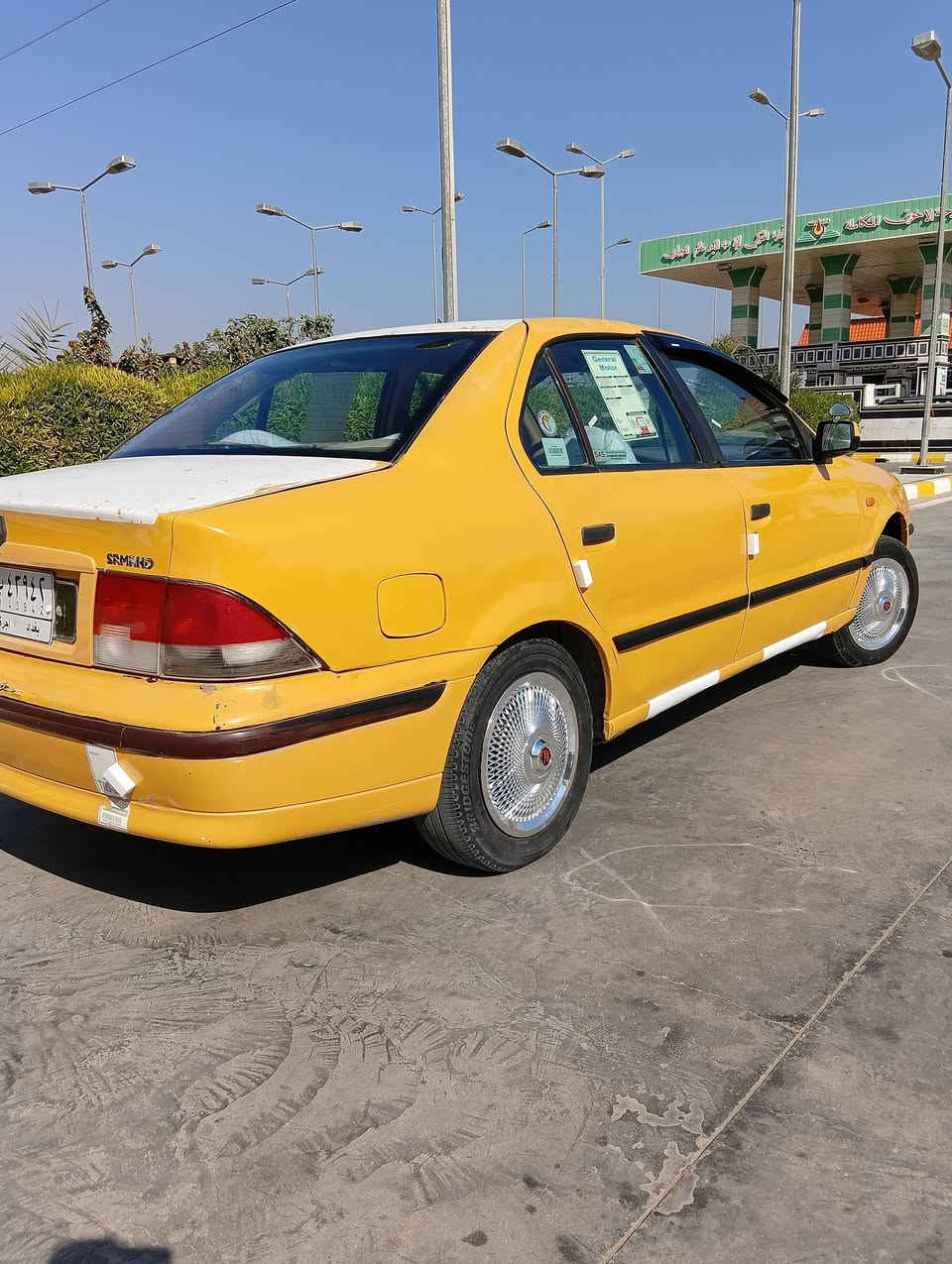 السلام عليكم سمند2011 ناطقه رقم بغداد مصفره هيئة وغرامات كير ومكينه بجيس لا تنقيص ولا بخار تخم تاير حداديه وكلچ ودرايم شفتات كله جديد ارضيه جلد مدوشمه كهربائيات كلها شغاله سياره جاهزه لشارع كبل متصرف عليها ربع ترايها كلش حلو وناعمه
#السعر28وبيهامجال
مكان سياره واسط صويره
‏‪***********‬‏
‏‪***********‬‏
