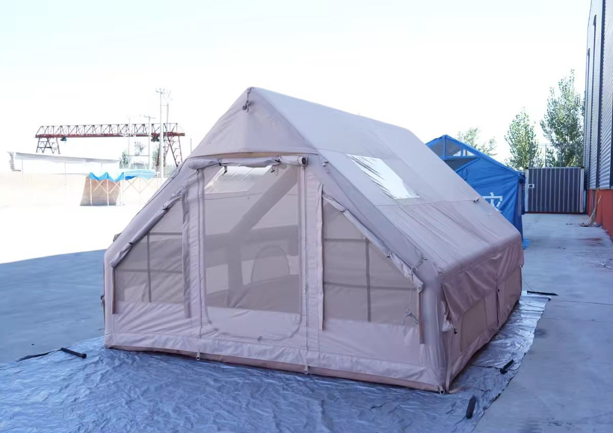 خيمة نفخ عائلية
طول - 4 عرض - 3 ارتفاع - 2
وزن - 29 كيلو 
ارضية جلد سقف طبقتين اكسفورد
كامل ملحقات 
بم نفخ - اوتاد تثبيت - احبال - جنطة 
ابواب عدد 2
شبابيك عدد 12
متوفر توصيل 🚚❣️


**إذا كنت صاحب هذا الإعلان وتريد حذفه لأي سبب، رجاءا أرسل رسالة إلى الدعم الفني**