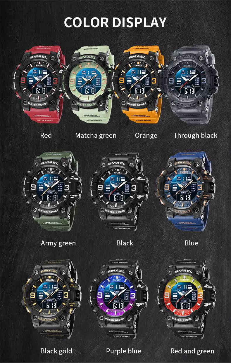 Hot selling SMAEL 8049 men watch  #SMAEL


**إذا كنت صاحب هذا الإعلان وتريد حذفه لأي سبب، رجاءا أرسل رسالة إلى الدعم الفني**