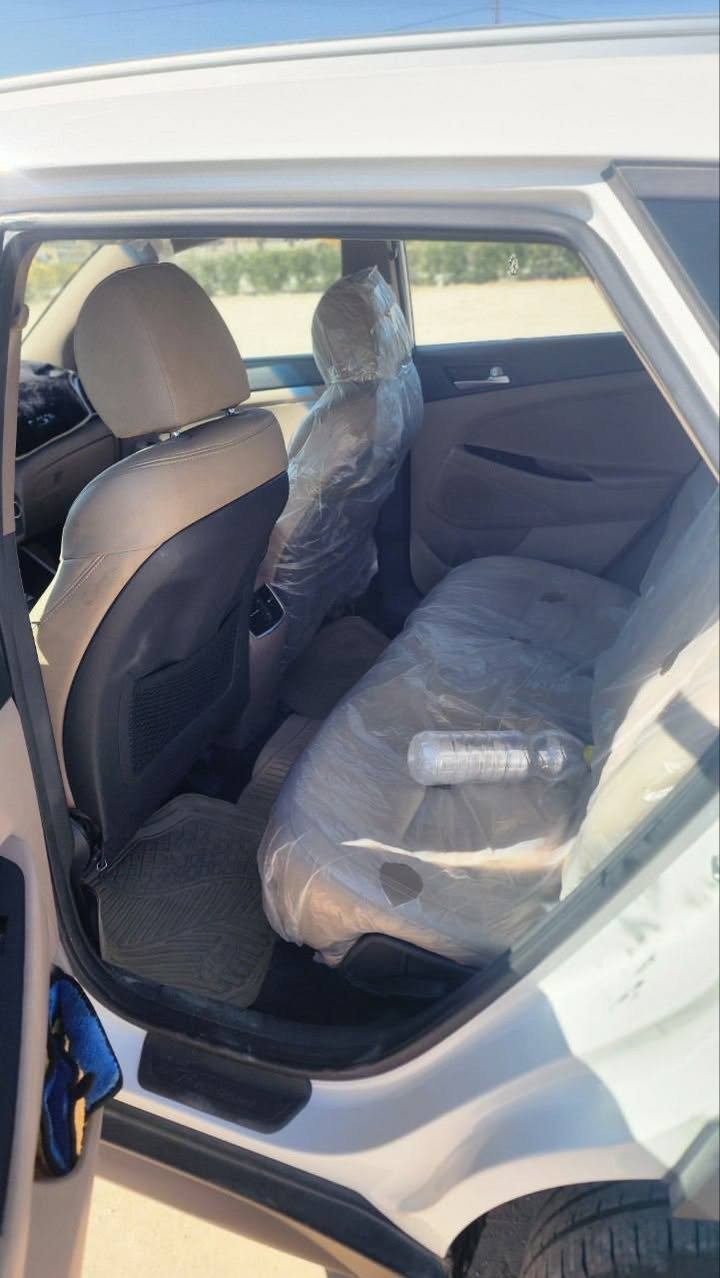 السلام عليكم
توكسان 2019 خليجي كفاله عامه 
سايد بريك رجل 
مكاني النجف شارع ثابت
 تواصل أكثر ***********
