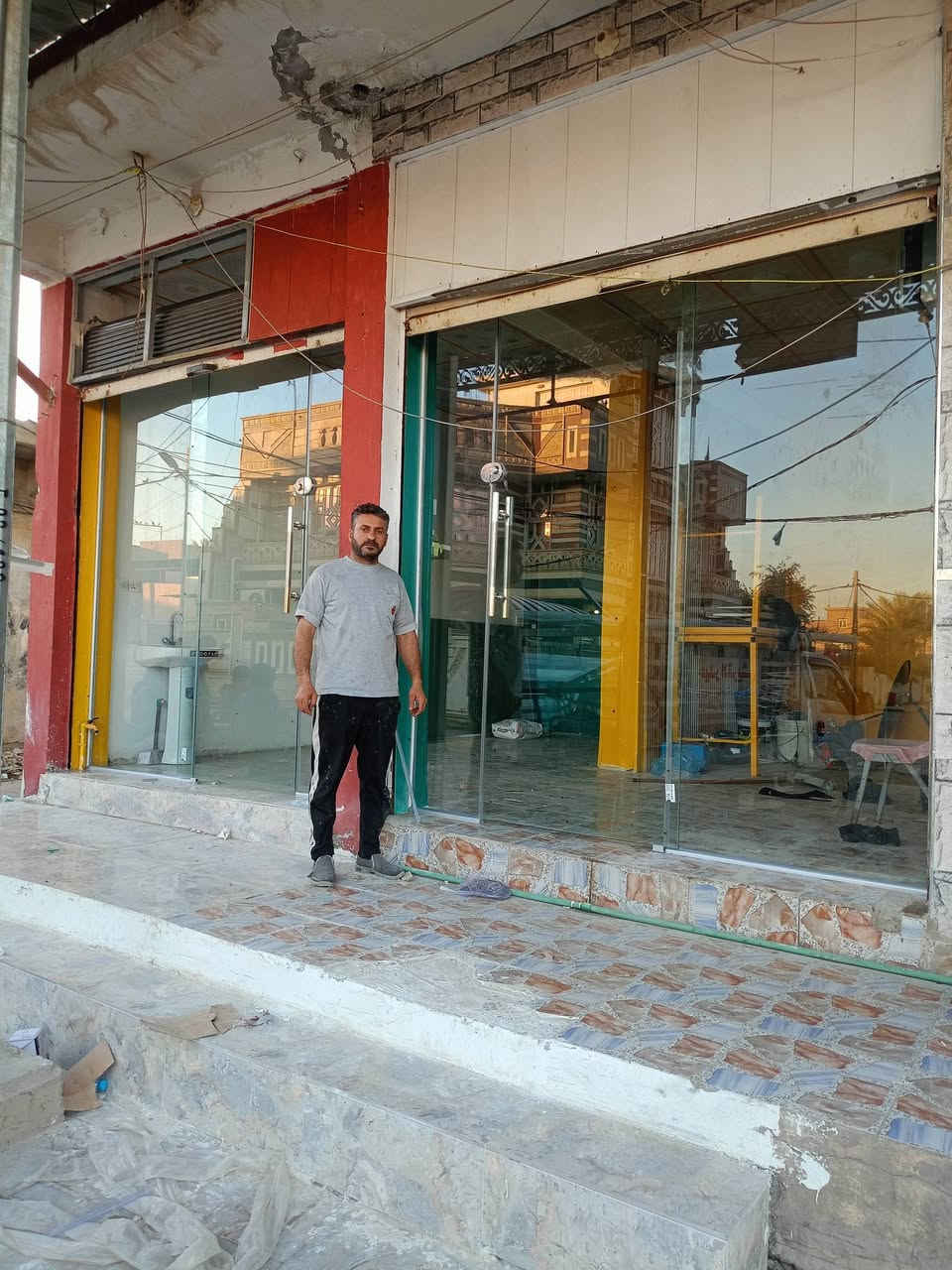 تم بحمد عملنه اليوم جام خانه 10ملم ابواب سلايت من الله التوفيق حيدر القريشي ***********.  ***********
