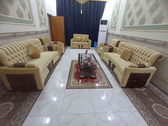 مساء الخير خوان خمس قنفات بهل دلال والجمال
شغل تركي درجة والى
سفنج طبي مريح بالجلوس
تكفي عشر نفرات
مكاني القرنه
سعر ع الخاص أو ع رقم الموجود
***********
