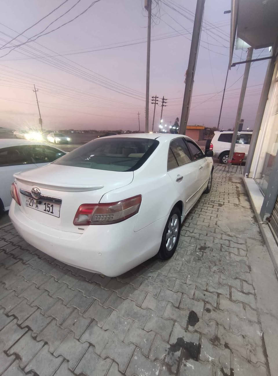 السلام وعليكم 
كامري موديل ٢٠١٠ خليجي 
رقم واسط باسمي مميز 
فول موصفات فتحه تبريد قطعتين بردا فول مكينه ٤ 
بيه رشات صبغ ٥ قطع سياره جاهز مكينه وكير وتبريد 
السعر ٩٧ وبيه مجال قليل 
المكان كوت مركز المدينه الاستفسار 
*********** دهل اوران, واسط
