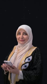 ساجدة الجبوري • مجلس تأبين • النجف الاشرف المناذرة