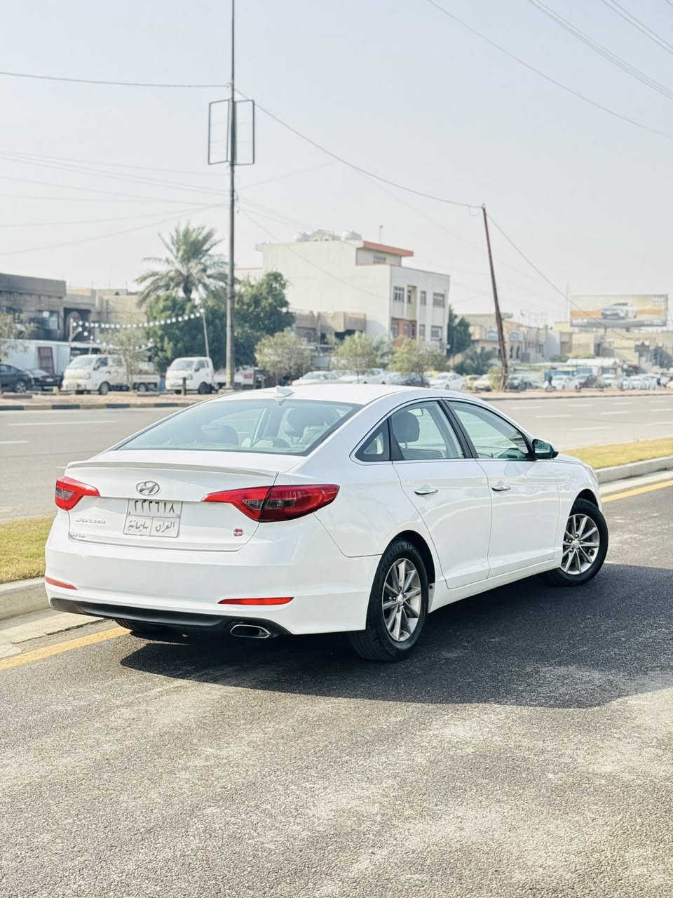 سوناتا 2015 وارد أمريكي فول مواصفات للاخير عدا الفتحه
صبغ السياره قطعتين ونص بدون دواخل وشواصي ابد كله سليم
ايرباك سليم السياره ماشيه 130 (كيلو متر )تراي زيرو 
رقم شمالي تحويل وكاله ثاني يوم 
بصمه جلد كشنات كهرباء رادار تحديد مسار هيترات اربع كشنات 
داخل بيجي لونين اشاير بلمري تخم تاير جديد كامره شاشه لدات اماميه لايت زينون السعر 118 ومجال بسيط 
العنوان الدوره ***********
