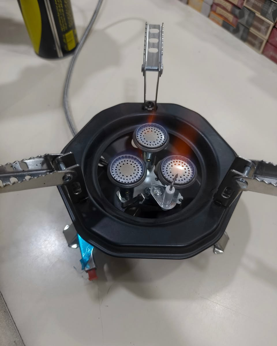 طباخ سفري 
٣ شعله 
حجم صغير وحرارة عليه مع حقيبه 
متوف الآن وبسعر الجمله❤


**إذا كنت صاحب هذا الإعلان وتريد حذفه لأي سبب، رجاءا أرسل رسالة إلى الدعم الفني**