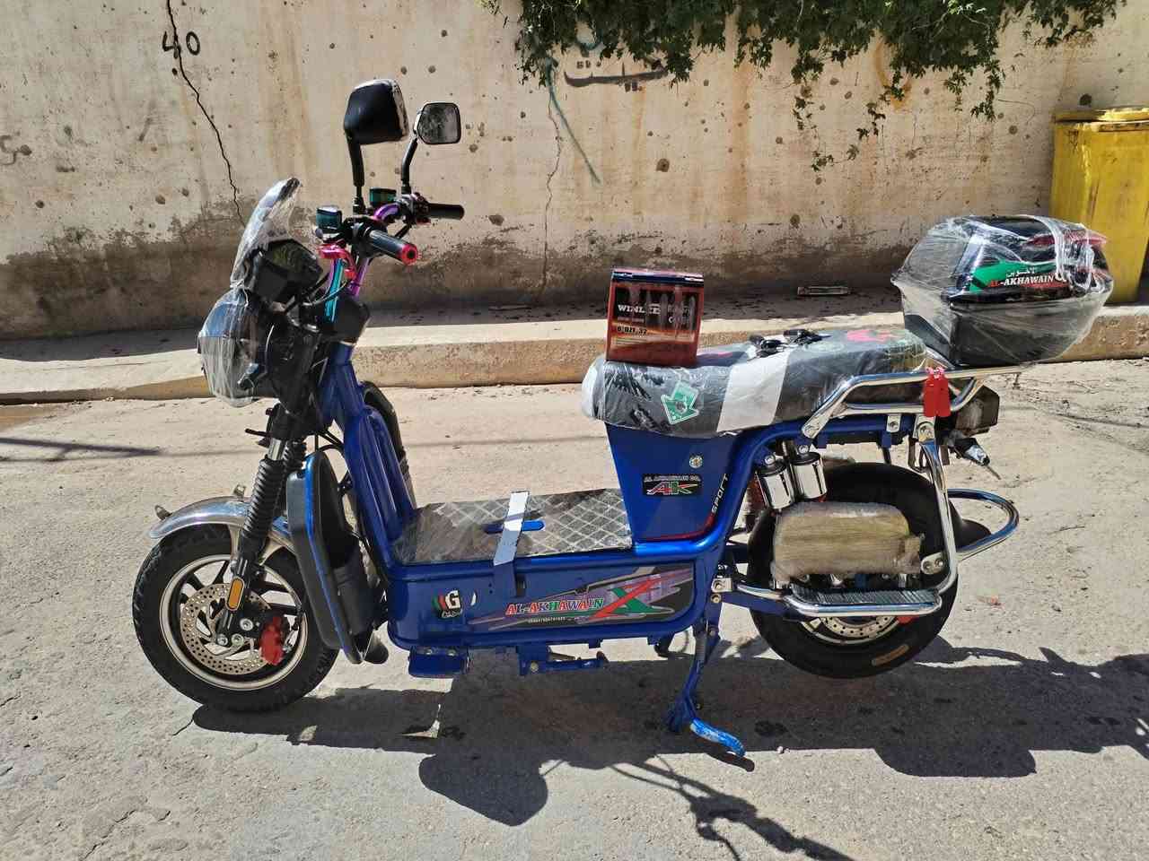 دراجة للبيع جبلي لخوين موديل 25بصمة 6بطاريات على الفحص جهاز مانع سرقه جهاز تشقيل من بعد كهربايات شقالة ويا بطارية زيادة السعر 625وبي مجال ***********
