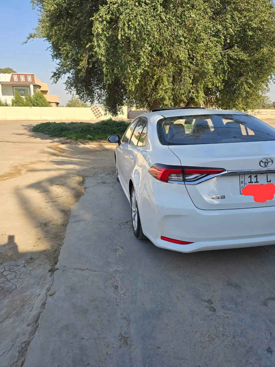 سلام عليكم 
كورلا 2025 شكل الخليجي 
موصفات سيارة 
جلد اسود فتحة 
ماشية 15 ألف 
سيارة مكفولة 
معروف موصفات كورلا 

عنوان 
زيونة ملعب الشعب

رقم
***********
