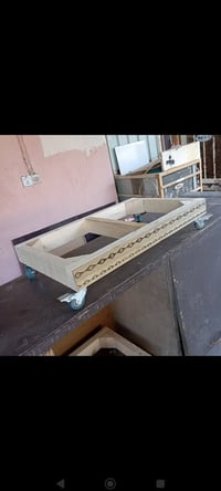 قاعده ثلاجه ومجمد • خشب روسي اصلي • مقاسات حسب الطلب