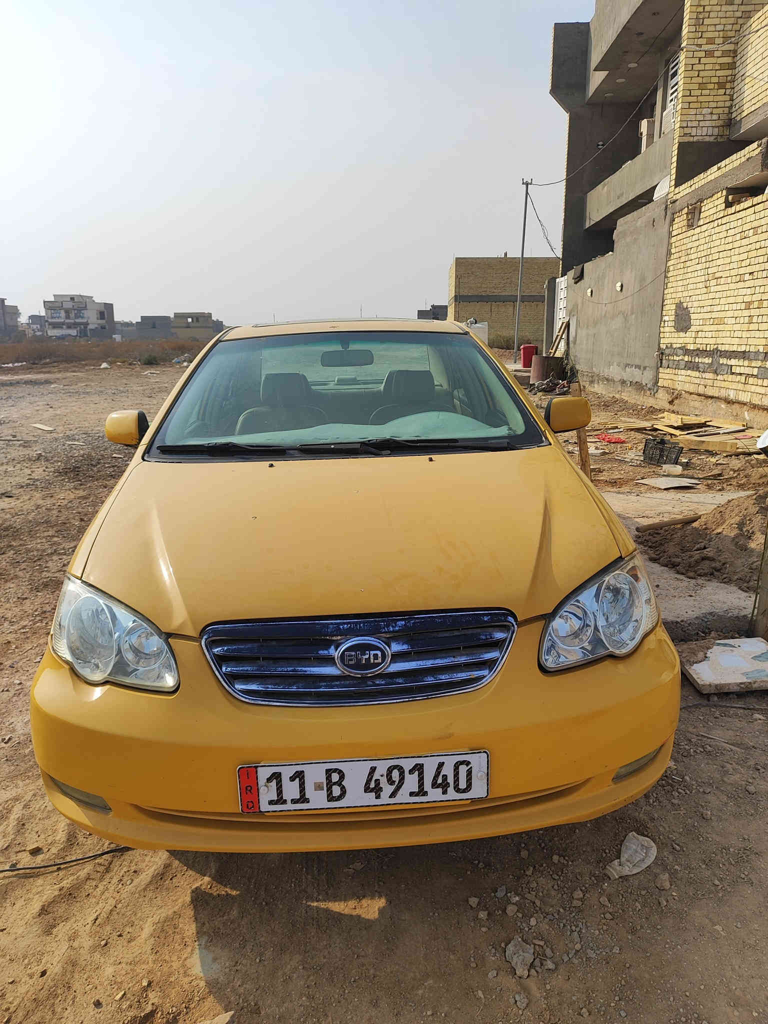 سلام عليكم 
سياره BYDf3 مديل 13
مصبوغة عام جمالية مابيهة معجون 
كهربائيات شغالة كير ومكينة خير من الله 
تخم تاير جديد صدر جديد 
العنوان القرية النفطية تقاطع النهروان 
السعر 50$
***********
