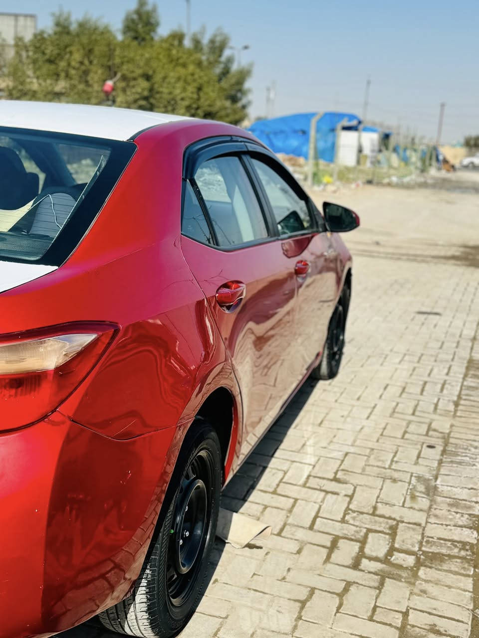 السلام عليكم كورلا 2019 للبيع السياره ضرره بمريكا جاملغ خلفي وبل عراق جاملغ امامي بدون دواخل السياره بيه قطع صبغ ابيع مصبوغ احزام السياره جاهزه ماناقصه شي رقم بغداد كير مكينه مكفولات حداديه جديده تخم تاير تبريد شغال السعر 118 وبيه مجال مكان السياره بغداد البياع رقم الهاتف ***********
