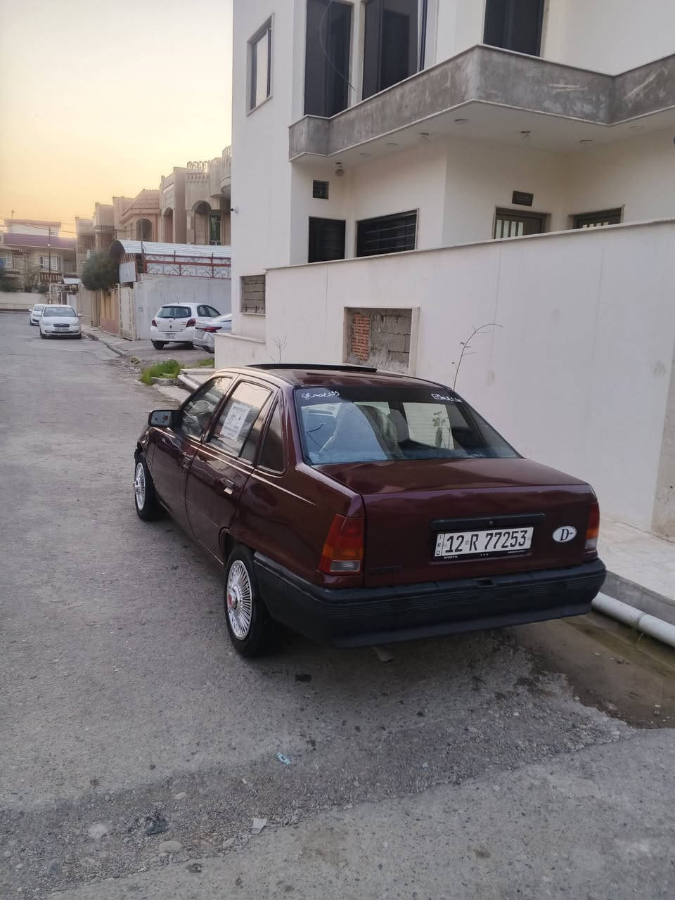 كاديت موديل 1991 رقم مسطره نينوى بأسمي السياره صبغ عام جمالية الكير شرط المكينة بيها نفخ السعر 29ورقة الرقم ***********المكان الرشيديه الوايرمنية الكل شغالة
