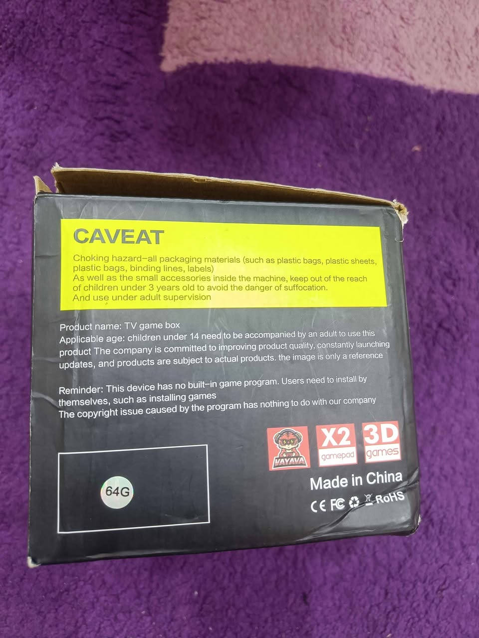 🔥 جهاز الألعاب GameBox G11 – آلاف الألعاب بجهاز واحد! 🎮
استمتع بتجربة لعب ممتعة على التلفزيون مع جهاز GameBox G11، جهاز صغير وقوي يشغّل ألعاب أشهر الأجهزة الكلاسيكية في مكان واحد!
✅ يشغّل ألعاب Atari و Sega و PlayStation و Nintendo و PSP وغيرها
✅ أكثر من آلاف الألعاب الجاهزة
✅ يدين تحكم لاسلكية لراحة أكبر
✅ جودة عرض 4K Ultra HD
✅ ذاكرة 64GB مليئة بالألعاب
✅ يعمل على التلفزيون مباشرة عبر HDMI
✅ سهل الاستخدام ومناسب لكل الأعمار
🎁 محتويات الجهاز:
✔️ جهاز الألعاب
✔️ 2 يد تحكم لاسلكية
✔️ كابل HDMI
✔️ كابل USB
✔️ ملحقات كاملة
📩 للحجز أو الاستفسار راسلنا.
الكمية محدودة!
#العاب #GameBox #العاب_قديمة #بلايستيشن #نينتندو بغداد, العراق


**إذا كنت صاحب هذا الإعلان وتريد حذفه لأي سبب، رجاءا أرسل رسالة إلى الدعم الفني**