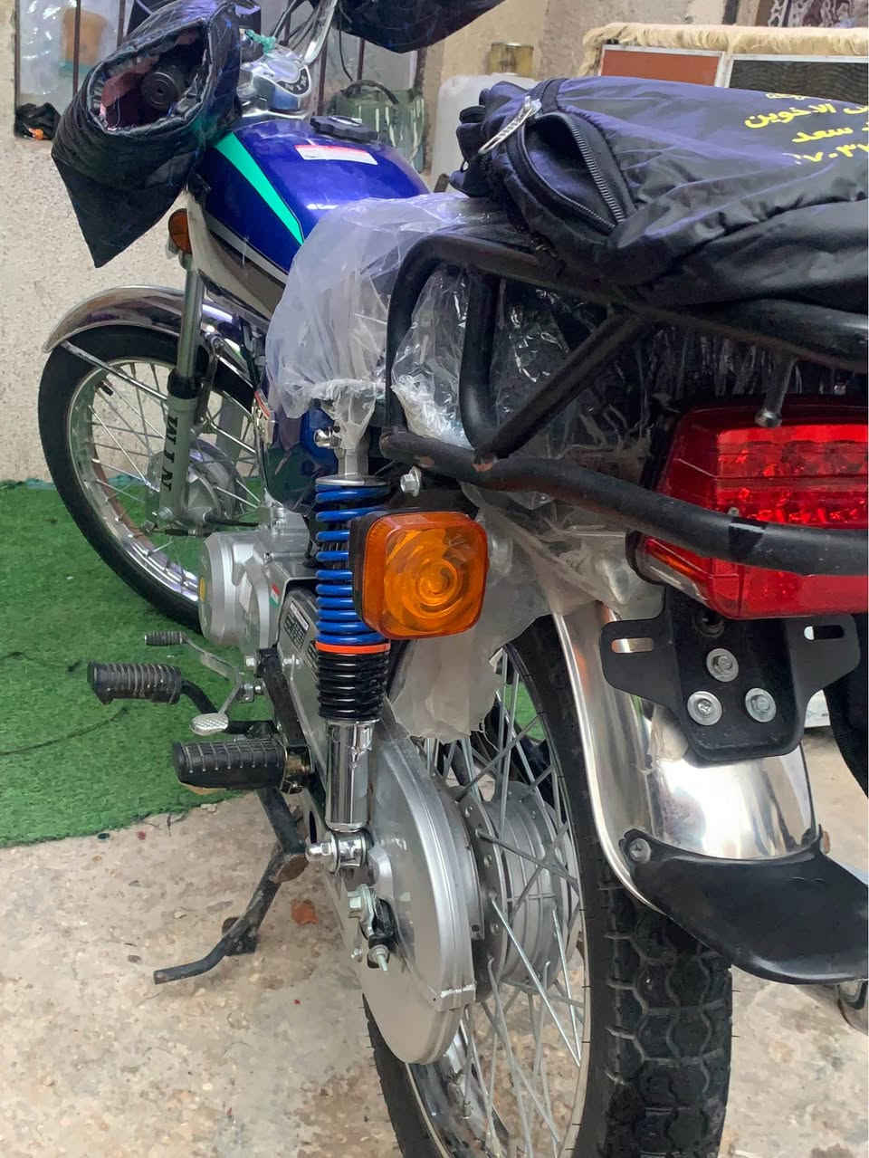 دراجه أربعه كير نامه متياز موديل ٢٦ نضيفه كلش مابيه اي شي. أوراق استنساخ كامله للبيع مكاني كربلا حي العسكري  سعره ٦٧٥ وبيه مجال للشراي *********** كربلاء, العراق
