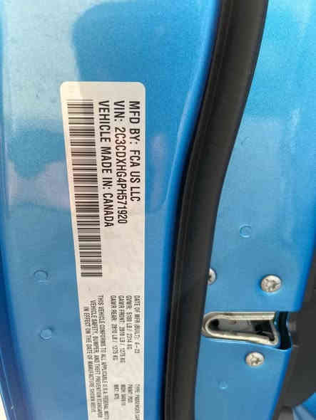 نــوع الــمـركـبة:-Dodge Charger - GT
الـــــمــوديــــل:-2023

حــجـم الـمـحرك:- 3600

الــــعـــــــــداد:22 الف

الايــــربــاكـــات:-سليمة )

- بصمه تشغيل + ابواب

- تشغيل عن بعد ( Remote Start )

- داخل جلد ( احمر واسود ) عمل شركة سبايدر 

تخم تاير جديد
- رادار امامي + خلفي  view

- نظام النقطه العمياء مع تحذير الاصطدام مع خاصيه التوقف التلقائي 

- مثبت سرعه ذكي تفاعلي مع الرادار

- مساعدة البقاء في المسار 

- مساعد الخروج الامن عند فتح الابواب 

- شاشة وسطية تدعم Apple CarPlay & Android Auto 

- نظام ترحيب عند الاقتراب

الضرر  - تبديل جاملغ فقط (  + كلير باب  البجم كبس   )

@

الإضافات ⬇️ مركز العياش

عمل كت اسود كامل 

السياره عليها ارضيات من شركه روزلاين
السعر 28000

📍العنوان
الاعظميه سبع ابكار 
📞 الرقم ***********
 🔹
