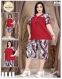 برمودا تركي • مقاسات 3XL-6XL • توصيل متوفر