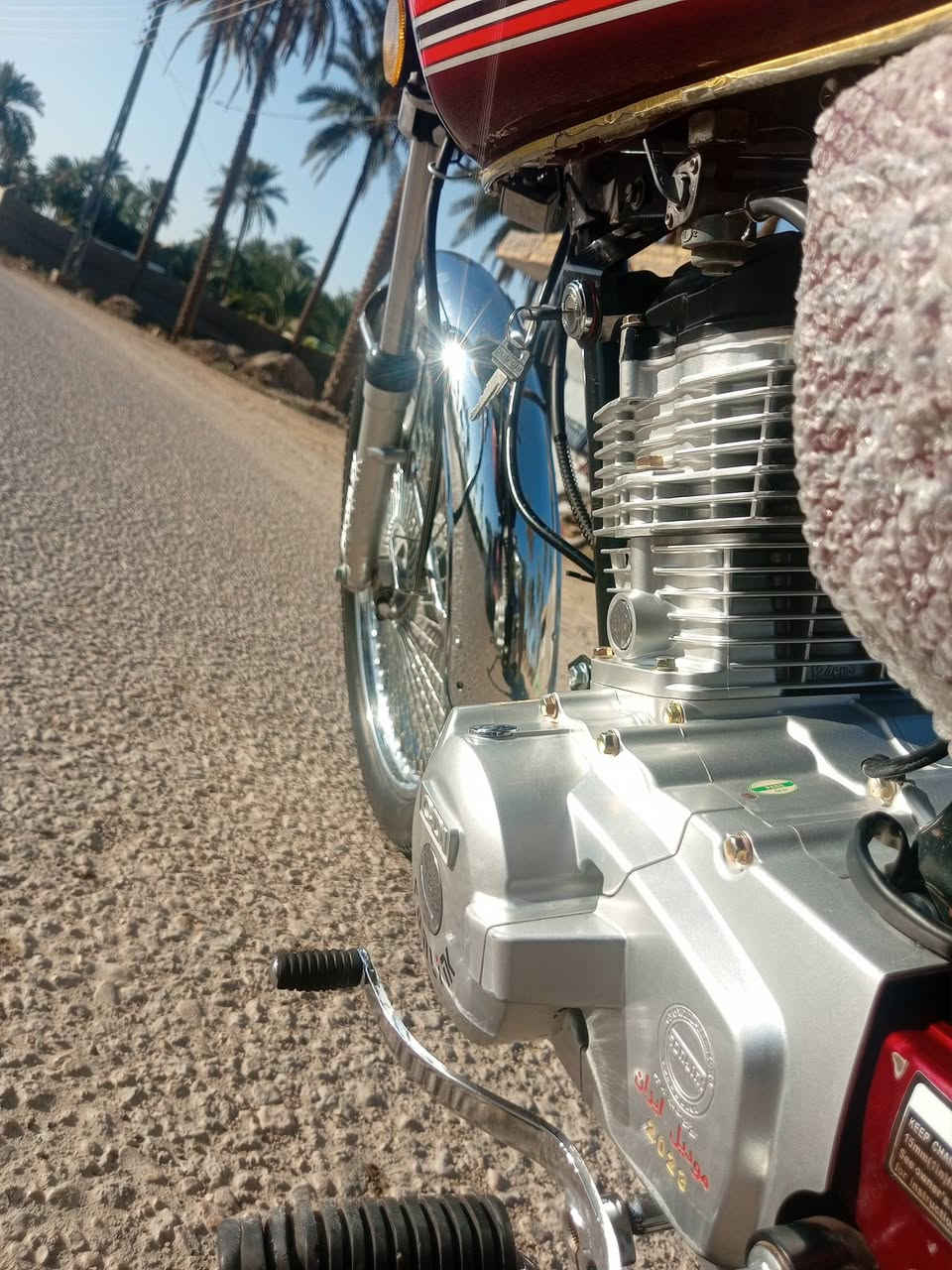 #للبيع_للبيع
#اربعه_كير_نامه_برو 🏍
2023
رقم وسنويه الوحات نكليزي 
برغي محرك الاصفر افضل شي 
برغي ما مفتوح بيه كفاله 
الون ماروني مميز 
السعر;  (1400)
 وبيه مجال***********
