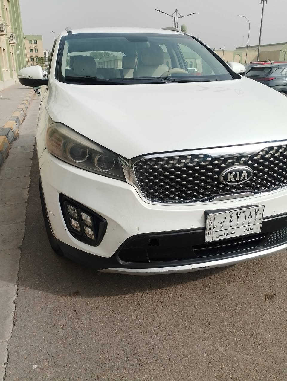 سورنتو امريكي 2017 سبعه راكب داخل لونين مكرك سته سلندر  مكلف بنشر مكان كراده قرب مستشفى الحسين ***********
