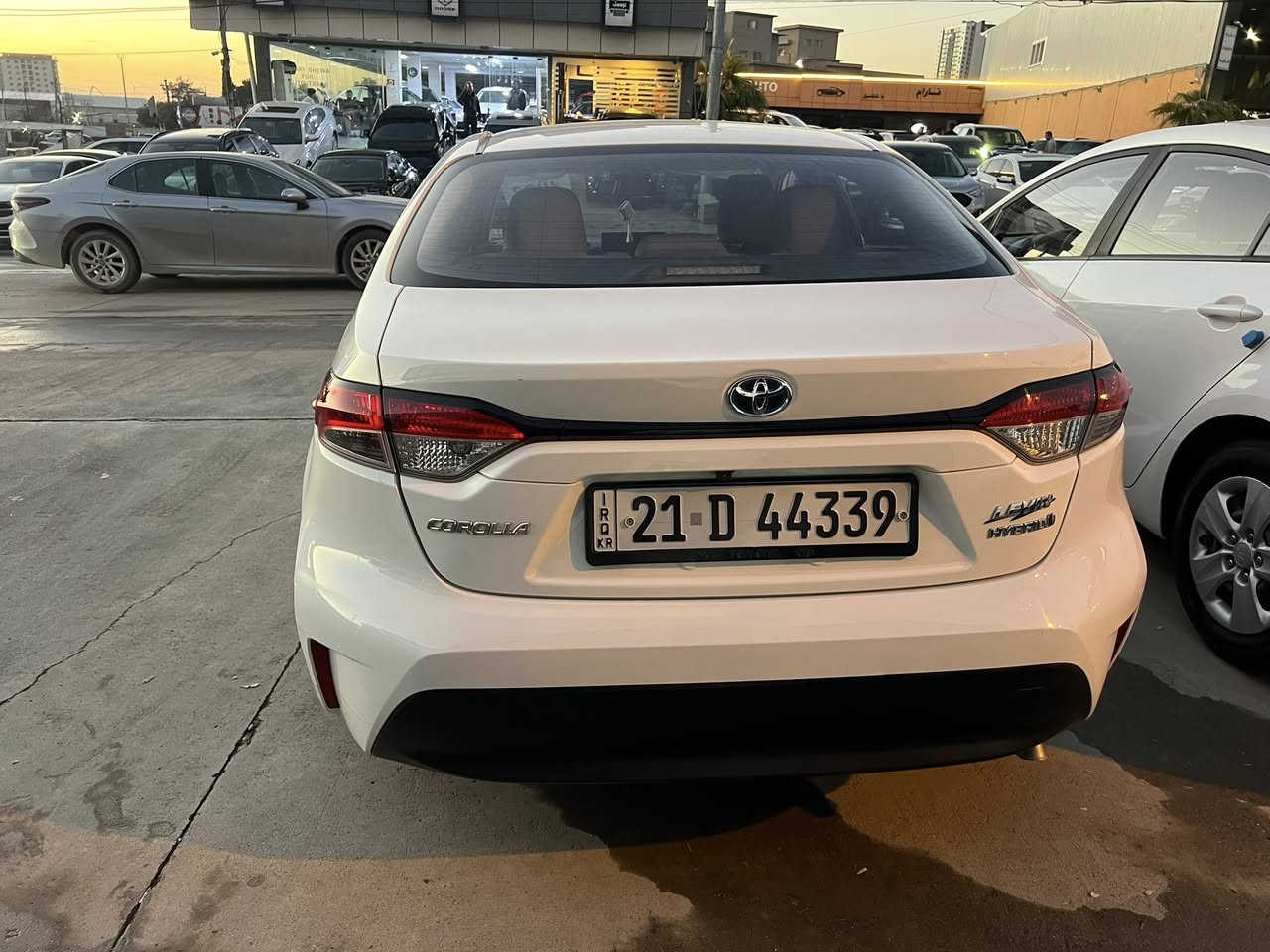 السلام وعليكم للبيع كوريلا2023تجميع الصين
محرك 18هايبرد
بدون صبغ بدون تعديل ماشيه 20ألف
السعر 143$
مكانها السليمانية 
***********
