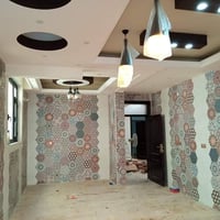 تطبيك سيراميك • الإبداع المعماري • منزل الواء ابو زيد