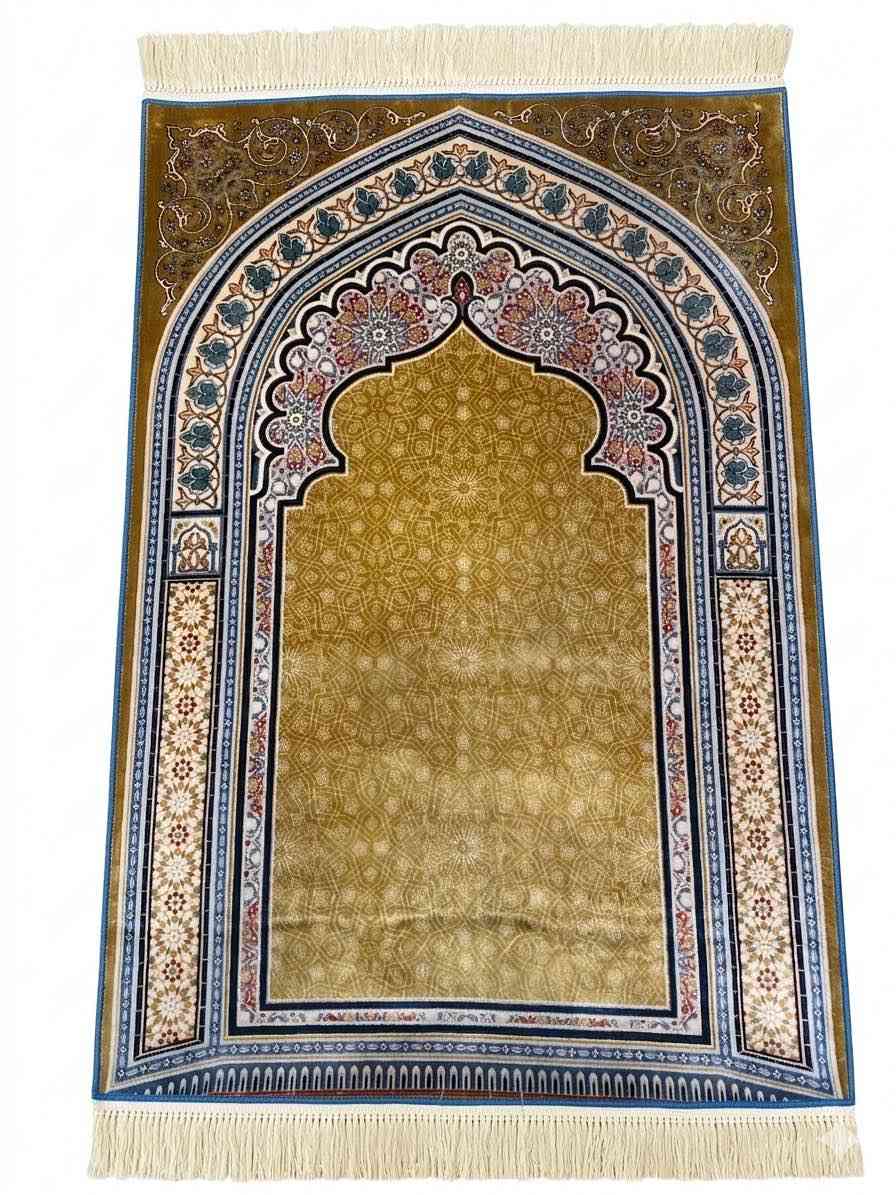 شركة بيت سجاد الايراني، تقدم سجادة صلاة بخيوط الفيسكوز والعمل اليدوي المتقن في الحافه والكركوشه كل هذا بسعر ١١٢ الف تواصلوا ويا الرقم *********** النجف, العراق
