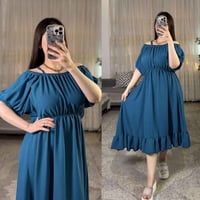 فستان قصير • خامة زبده • فري سايز ٨٥ك